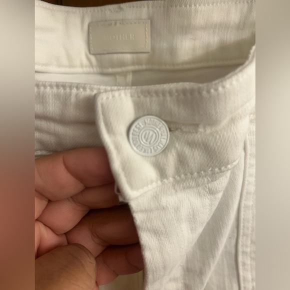 Mother 32 Private Double Pocket Skimp Jeans Fairest of them All Cargo Jeans - Picture 6 of 11